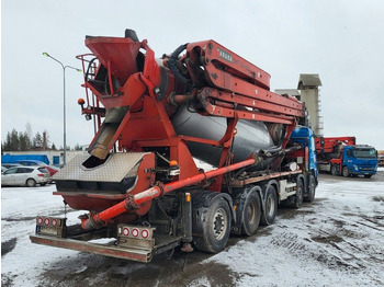 Камион со бетонска пумпа Volvo FMX 460 SARAKA SMT-33- 4Z4 9 M3 MIXER: слика 4