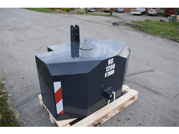 Противтежа за Земјоделска машина - - - 1200 kilo J-Maskiner: слика 3