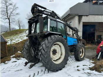 Трактор 1993 Valmet 8100 with Hiab FMV crane and log trailer: слика 3 Трактор 1993 Valmet 8100 with Hiab FMV crane and log trailer: слика 3