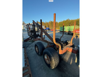 Приколка за дрва Logging trailer with Kesla crane: слика 2
