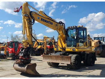 Багер на тркала KOMATSU PW148-10