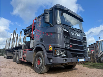 Камион влекач Scania R 650 A6x4HA V8 GRUE PALFINGER EPSILON S300L98 HPLS: слика 2