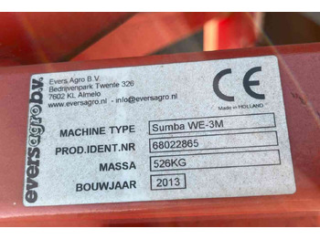 Подривач Evers Sumba WE-3M woeler, woelpoot, vaste tand, diepwoeler, grondbewerking: слика 5