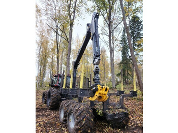 Шумски трактор, Шумска приколка ValtraN123 + Kronos 140 4WDM + Cranab FC8: слика 3