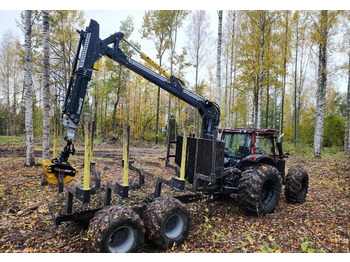 Шумски трактор, Шумска приколка ValtraN123 + Kronos 140 4WDM + Cranab FC8: слика 4