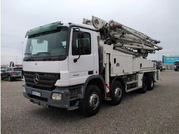 Камион со бетонска пумпа Mercedes-Benz ACTROS 4144 PUTZMEISTER M42: слика 3