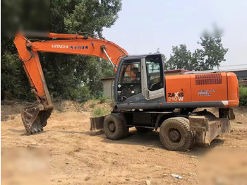 Багер на тркала HITACHI ZX210W