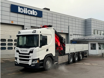 Камион со кран SCANIA G