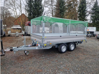 Кипер приколка Böckmann DK-AL 3718/35 P Dreiseitenkipper Kipper Gitteraufsatz: слика 4