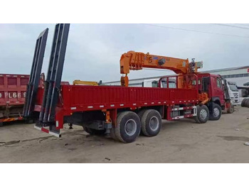 Камион со кран HOWO    XCMG HOWO 375 chassis  ,XCMG QY16D: слика 3