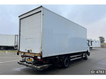 Транспортер на контејнер/ Камион со променливо тело Mercedes-Benz Atego 1218 Day Cab, Euro 5, BDF / EPS automatic / standklima / DHOLLANDIA 2000KG: слика 3