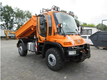 Кипер Unimog U 400, three-way tipper (DSK), long wheelbase, air: слика 4