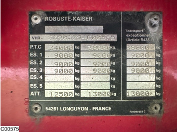 Полуприколка платформа ROBUSTE open laadbak 4.60 MTR extendable: слика 5 Полуприколка платформа ROBUSTE open laadbak 4.60 MTR extendable: слика 5