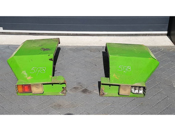 Блатобран за Градежна машина Manitou MT 1237 - Fender/Kotflügel/Spatbord: слика 2