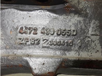 Оска и делови за Градежна машина Volvo L30B-Z/X-ZF 4472439055D-Axle housing/Achskörper: слика 4