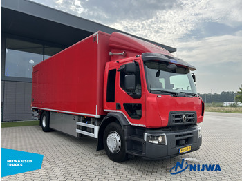 Камион сандучар Renault D WIDE 280 4x2 Low mileage + Achtersluitklep: слика 2