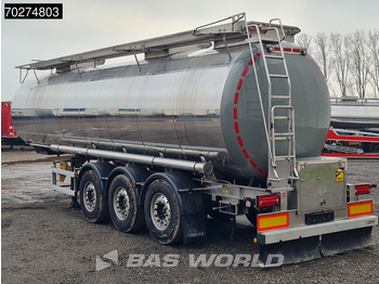 Полуприколка цистерна за транспорт на храна Magyar SR A1 Food 2 comp Inox steel Liftachse: слика 2 Полуприколка цистерна за транспорт на храна Magyar SR A1 Food 2 comp Inox steel Liftachse: слика 2