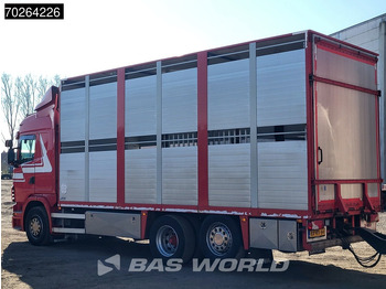 Камион сандучар Scania G420 6X2 Van Dijk Cattle transport Liftable floor Lift-Asche Euro 5: слика 2 Камион сандучар Scania G420 6X2 Van Dijk Cattle transport Liftable floor Lift-Asche Euro 5: слика 2
