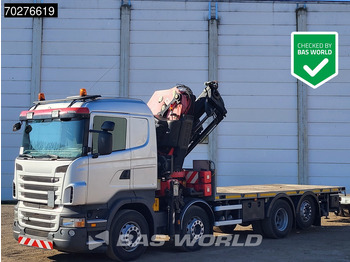Камион со платформа SCANIA R 480
