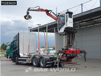 Камион за дрва, Камион со кран Scania S650 S 6X4 Tajfun LIV100K Kran Holztransport Retarder 3-Pedals Euro 6: слика 2