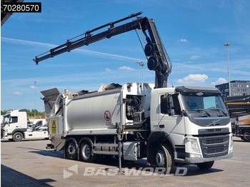 Камион за ѓубре Volvo FM 370 6X2 Hiab X-Hipro 162 Kran GeesinkNorba Lift+Lenkachse VEB Euro 6: слика 3