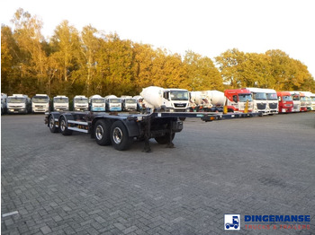 Транспортер на контејнер/ Камион со променливо тело D-Tec 4-axle container combi trailer (2 + 2 axles): слика 2