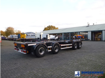 Транспортер на контејнер/ Камион со променливо тело D-Tec 4-axle container combi trailer (2 + 2 axles): слика 4