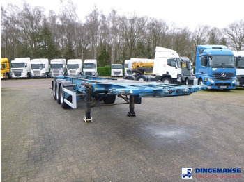 Транспортер на контејнер/ Камион со променливо тело Fruehauf 3-axle container chassis 20, 30 ft: слика 2
