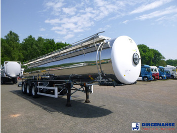 Полуприколка цистерна Magyar Chemical tank inox L4BH 22.2 m3 / 1 comp: слика 2