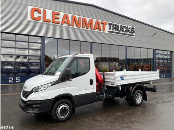 Лизинг на Iveco Daily 72C18 HMF laadkraan 3,4 Tonmeter laadkraan + Meiller 3-zijdige kipper New & Unused!! Iveco Daily 72C18 HMF laadkraan 3,4 Tonmeter laadkraan + Meiller 3-zijdige kipper New & Unused!!: слика 3