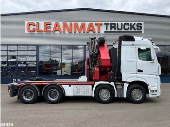 Камион со кран Mercedes-Benz Arocs 3251 8x4 Euro 6 Retarder HMF 85 Tonmeter laadkraan Fly-Jib: слика 3