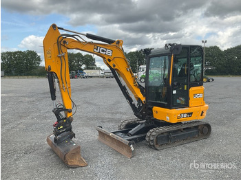 Мини багер JCB