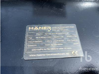 Нов Корпа за багер HAENER HHG8240-P90A 2400 mm Hydraulic Tilting Tilt ...: слика 5