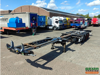 Транспортер на контејнер/ Полуприколка со променливо тело Pacton ET3 3-Assen Valx - MULTI - Schijfremmen - LiftAs - 3x Uitschuifbaar - ADR lekbak: слика 4
