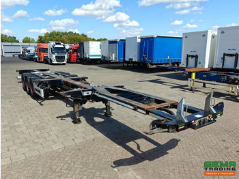 Транспортер на контејнер/ Полуприколка со променливо тело Pacton ET3 3-Assen Valx - MULTI - Schijfremmen - LiftAs - 3x Uitschuifbaar - ADR lekbak: слика 2