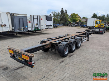 Транспортер на контејнер/ Полуприколка со променливо тело Pacton T3-010 3-Assen SAF - MULTI - Trommelremmen - LiftAs - 3x Uitschuifbaar: слика 3
