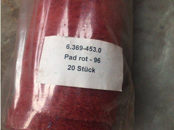 Нов Метла за Машина за чистење 6X Kärcher Pad Red 96-20PCS: слика 2