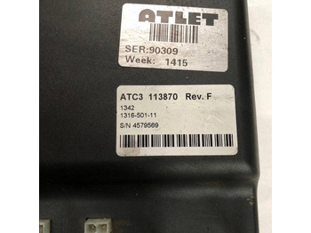 Електричен систем за Опрема за ракување со материјали ATC3 for Atlet: слика 3