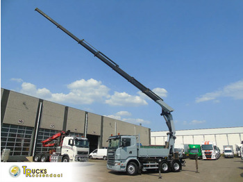 Камион со кран SCANIA R