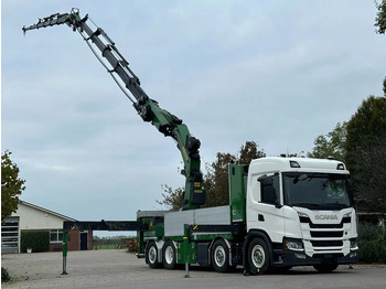Камион со кран SCANIA G 500