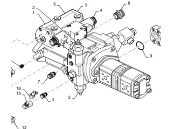 Хидраулична пумпа CASE