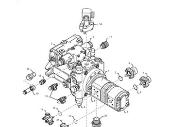 Хидраулична пумпа CASE