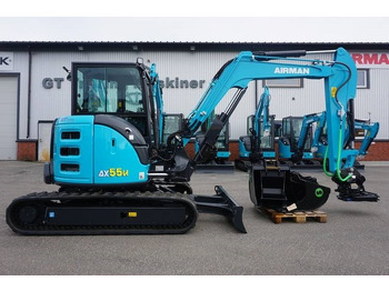 Мини багер Airman AX55U-7 * Uthyres *: слика 5