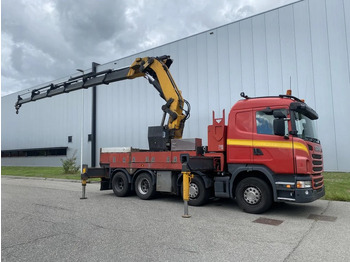 Камион со кран SCANIA G 480