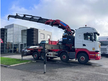 Камион со кран SCANIA R 490