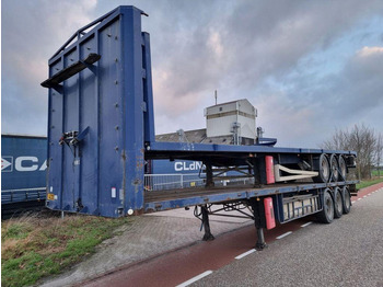 Полуприколка платформа TRAILOR