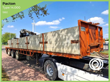 Полуприколка платформа PACTON