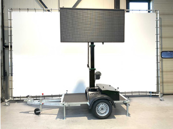 Друга машина Viplex tekstkar P8 ledscherm op aanhangwagen: слика 4