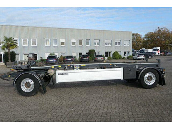 Транспортер на контејнер/ Приколка со променливо тело Huffermann HSA 18.70 LS, Schlitten, Alu-Felgen, Staukasten: слика 3