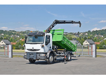 Камион со кран, Кипер Renault MIDLUM 220 DXI *KIPPER 3,80m *HIAB 077 B-2 DUO: слика 2